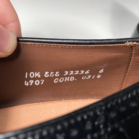 Allen Edmonds Black Leather Loafers - Picture 5 of 8